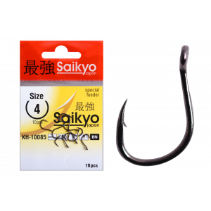 Крючки Saikyo KH-10085 Special Feeder BN №4 (10шт) Крючки Saikyo KH-10085 Special Feeder BN №4 (10шт)