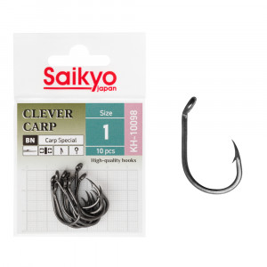 Крючки карповые Saikyo KH-10098 Clever Carp