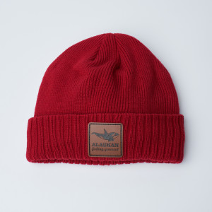 Шапка Alaskan Hat Beanie красная (AWC037R)