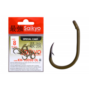 Крючки Saikyo KH-10098 Clever Carp OL №8 (10 шт.)