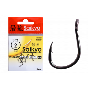 Крючки Saikyo KH-10085 Special Feeder BN №2 (10шт) Крючки Saikyo KH-10085 Special Feeder BN №2 (10шт)